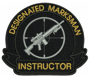HGTG LE DESIGNATED MARKSMAN INSTRUCTOR PATCH